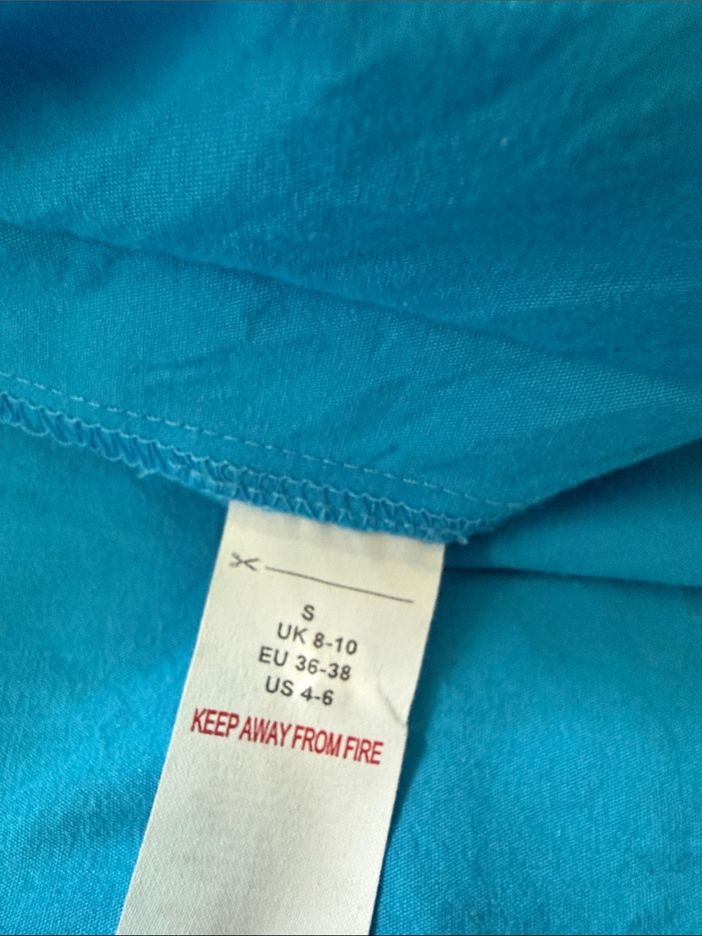 ASOS Turquoise Blue Button Up - Picture 2 of 4